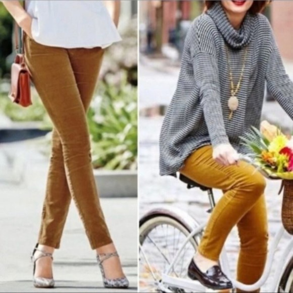 Cabi Style #3197 Umber Corduroy Skinny Pants‎